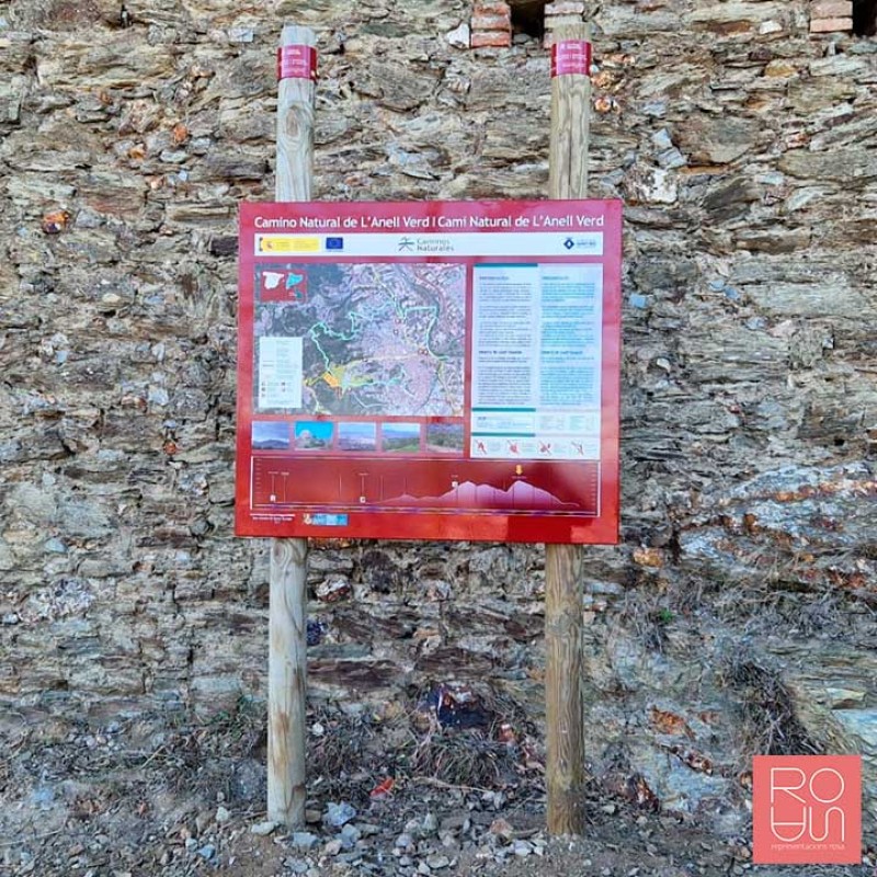 Cartellera CN-02 | Senyalització Red de Caminos Naturales de Espanya